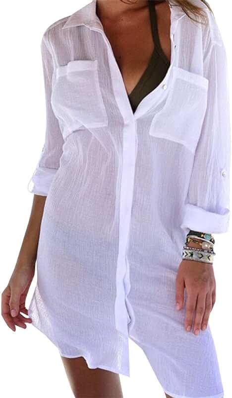 Amazon.fr : Chemise Transparente Femme